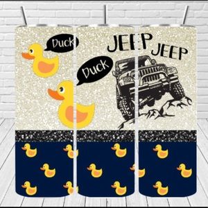 NEW! Duck Duck Jeep Tumbler